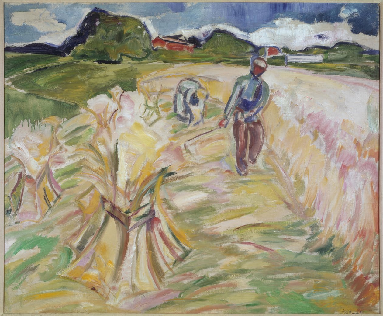 Hvedemarken af Edvard Munch