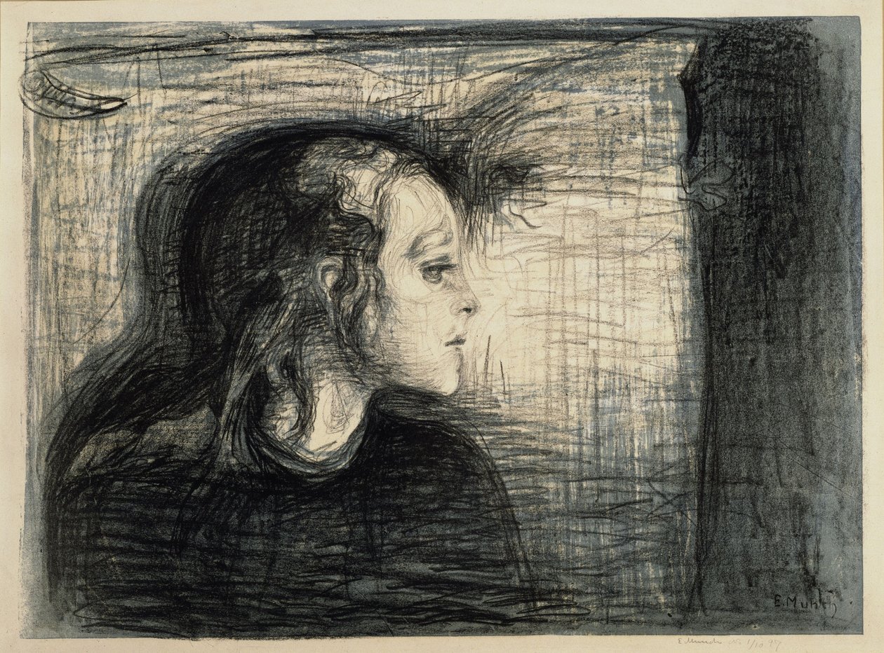 Det syge barn I af Edvard Munch