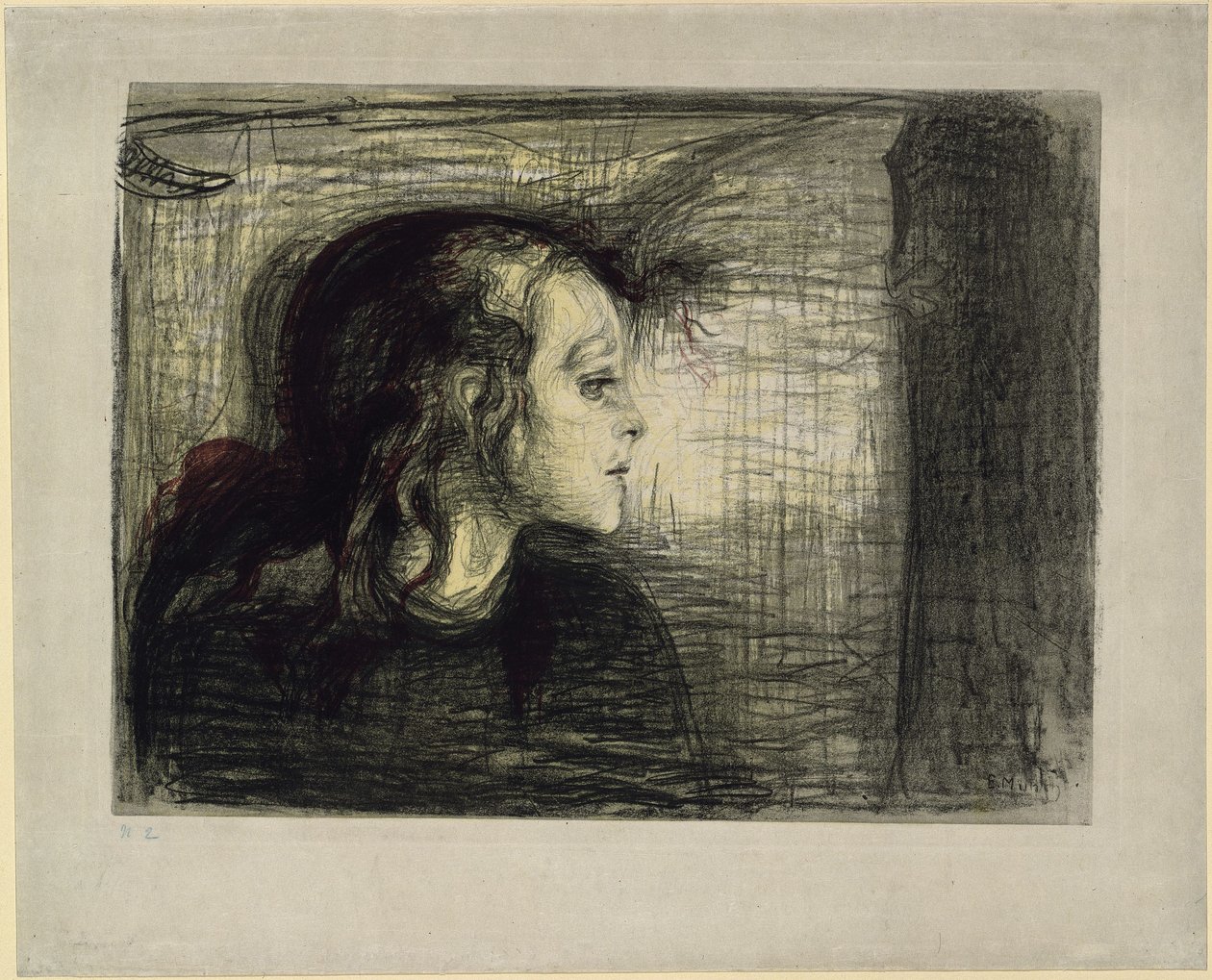 Det syge barn I af Edvard Munch
