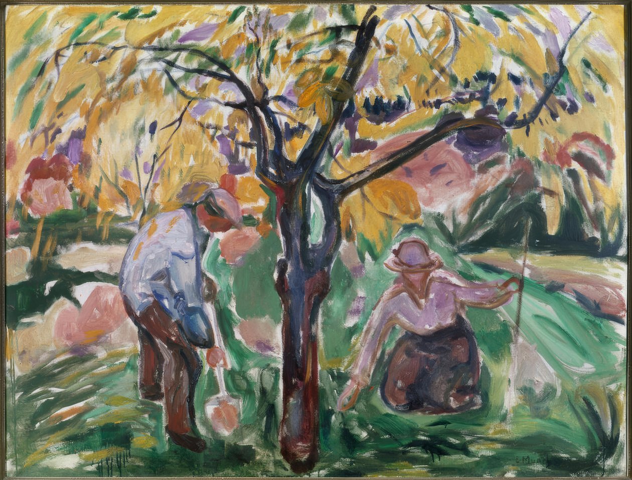 Æbletræet af Edvard Munch