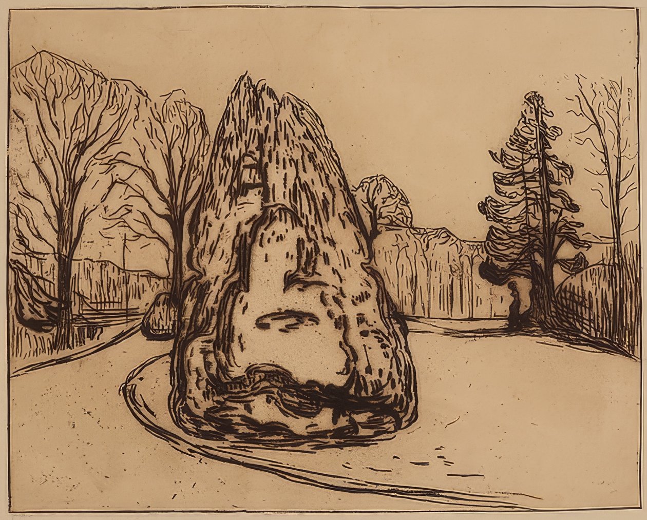 Haven. 1902 af Edvard Munch