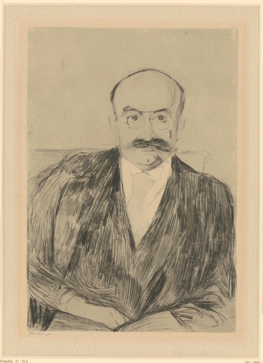 Dr. Max Asch af Edvard Munch