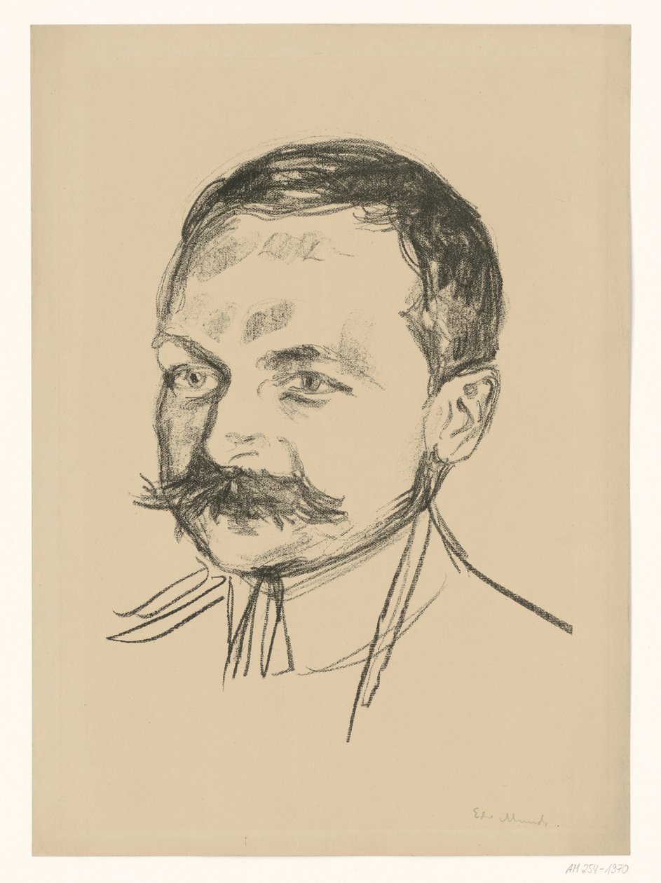 Dr. Wilhelm Wartmann af Edvard Munch