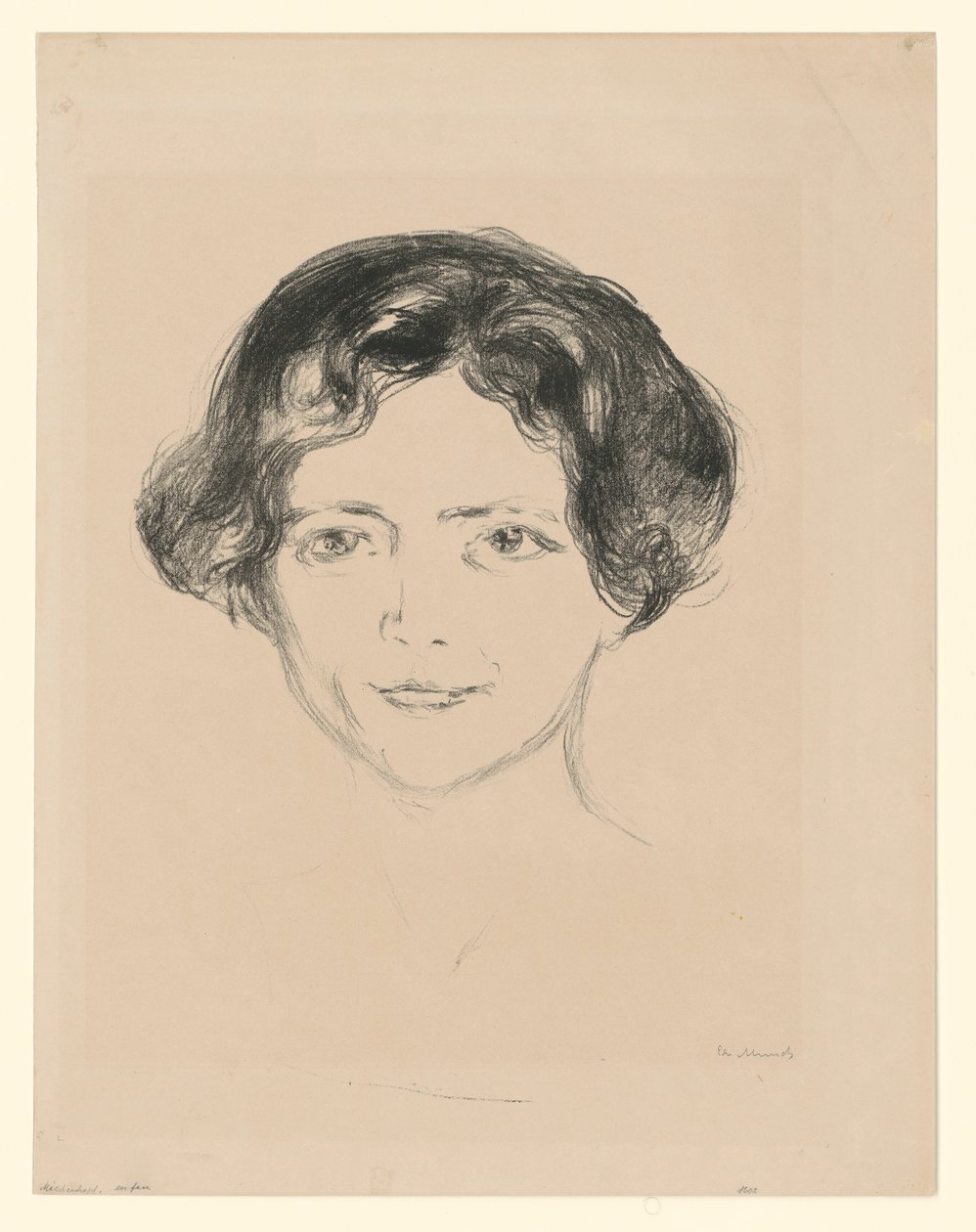 Edith Rode af Edvard Munch