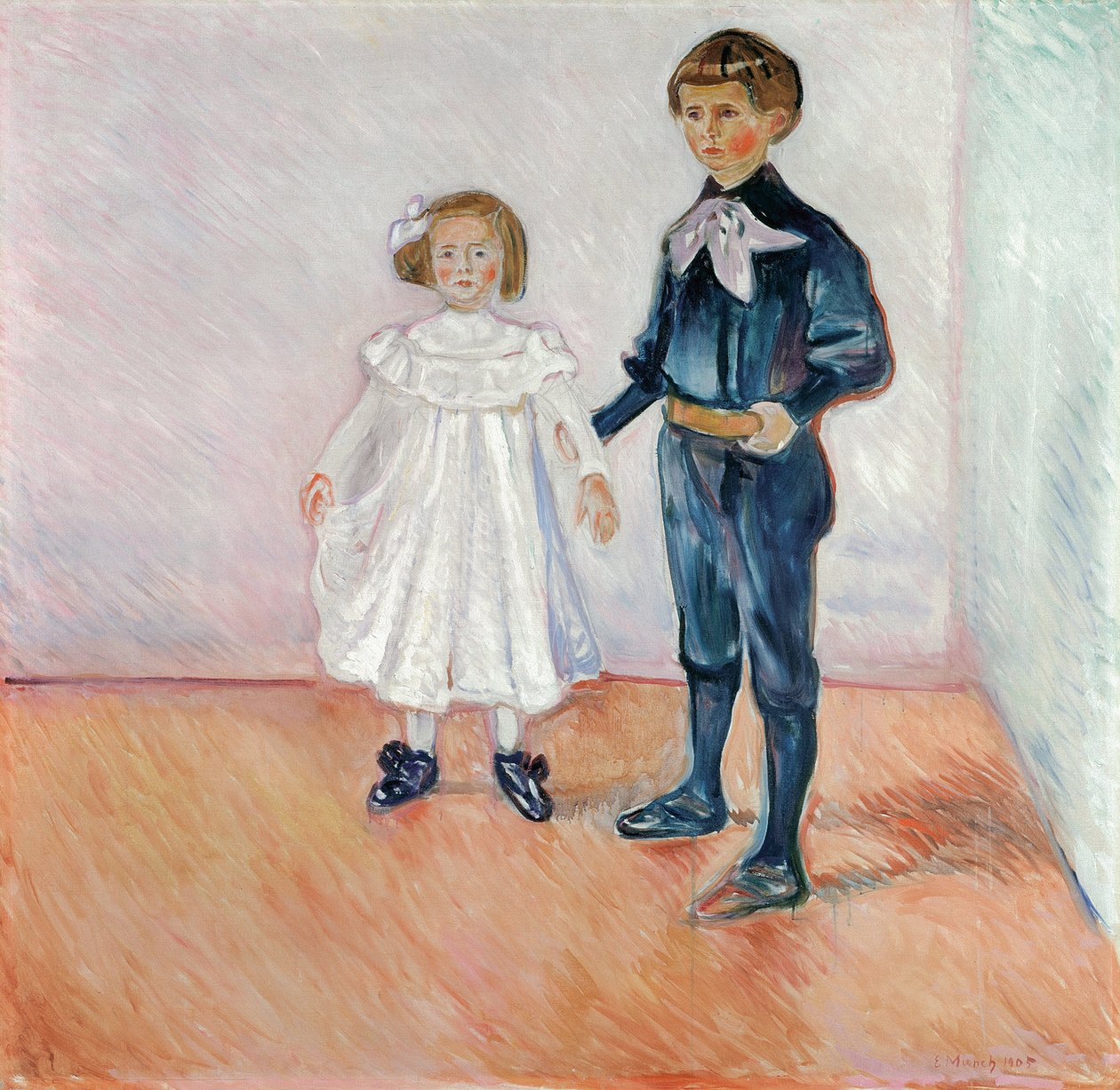 Erdmute og Hans-Herbert Esche, af Munch, Edvard (1863-1944). Olie på lærred af Edvard Munch