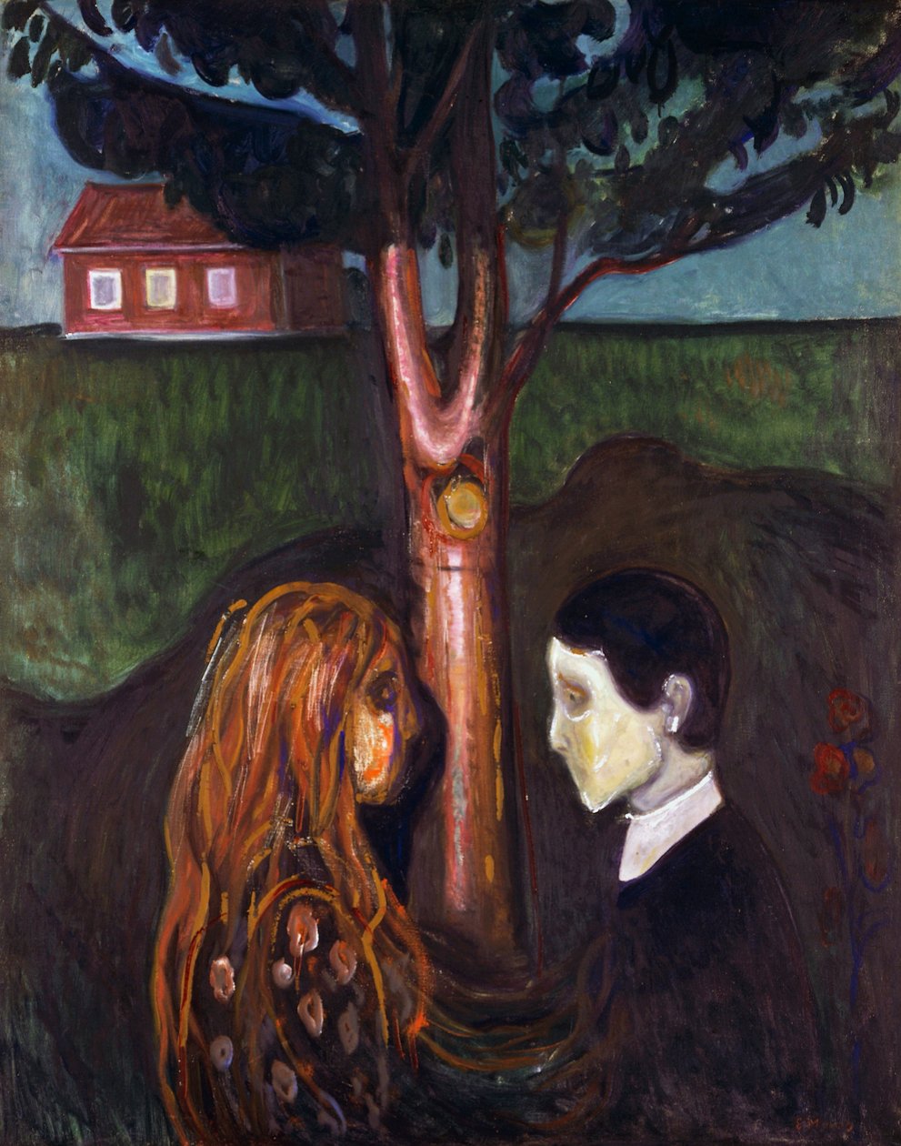 Øjne i øjnene af Edvard Munch