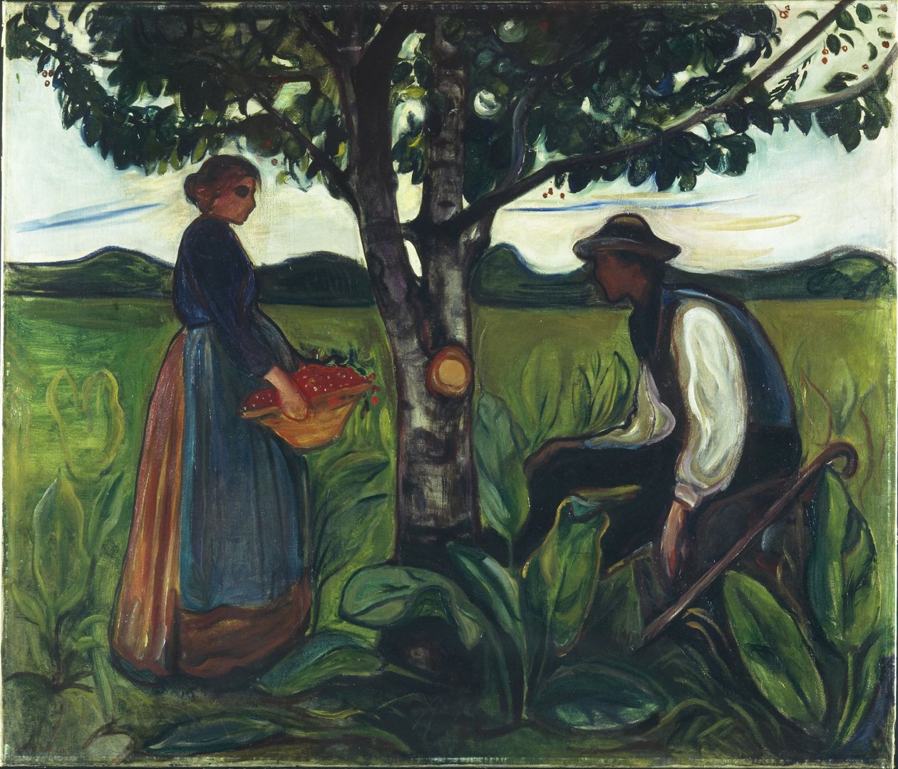 Fertilitet, ca. 1899-1900 af Edvard Munch