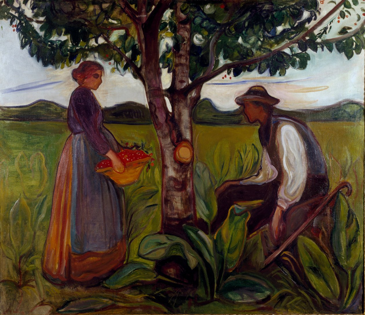 Fertilitet, c.1898 af Edvard Munch