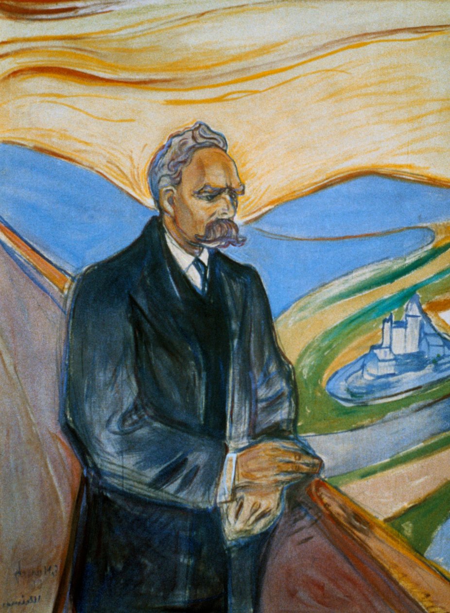 Friedrich Nietzsche, 1906 af Edvard Munch