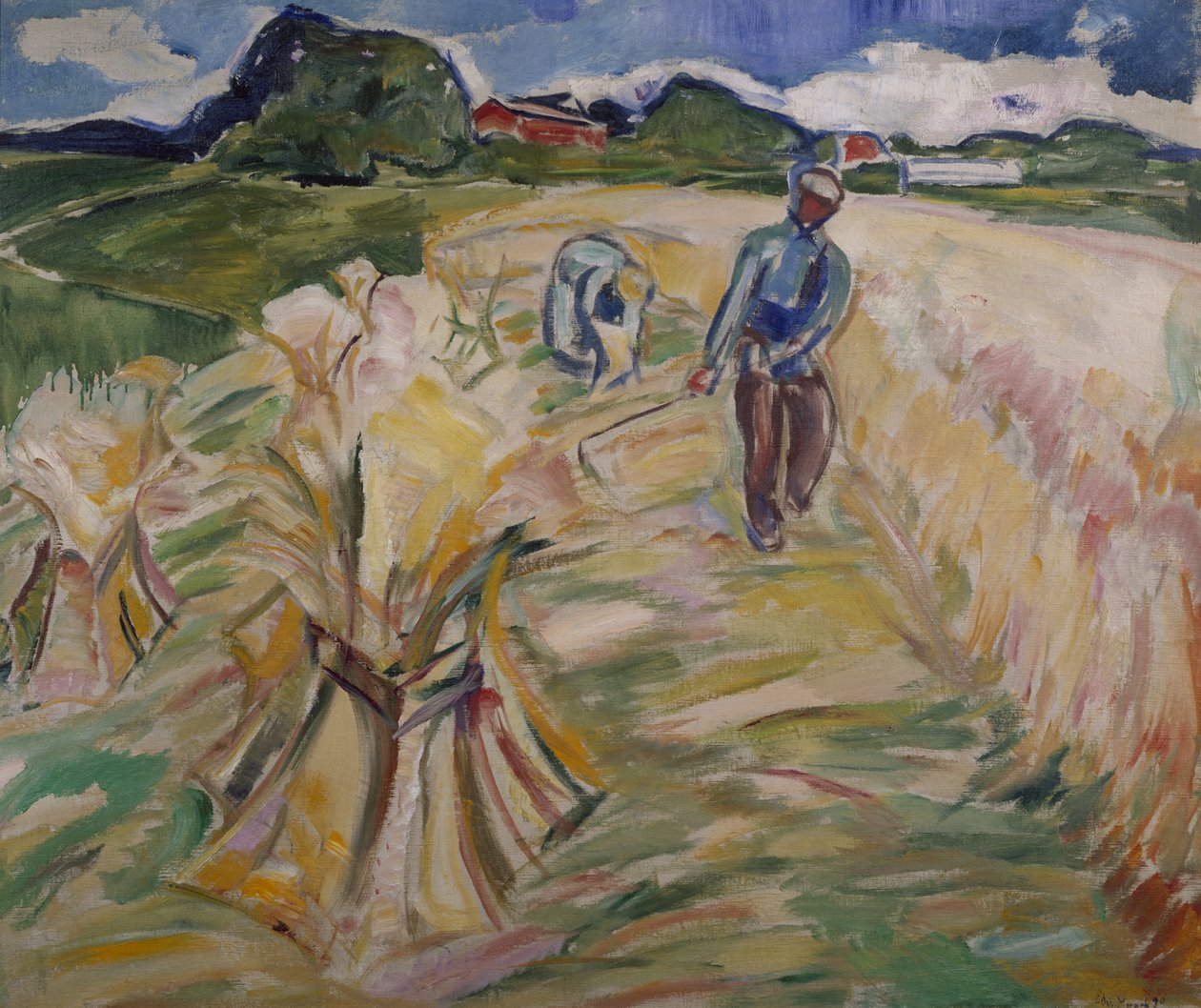 Vækst i jorden af Edvard Munch