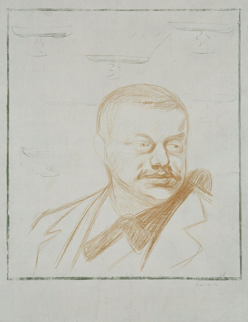 Gunnar Heiberg af Edvard Munch