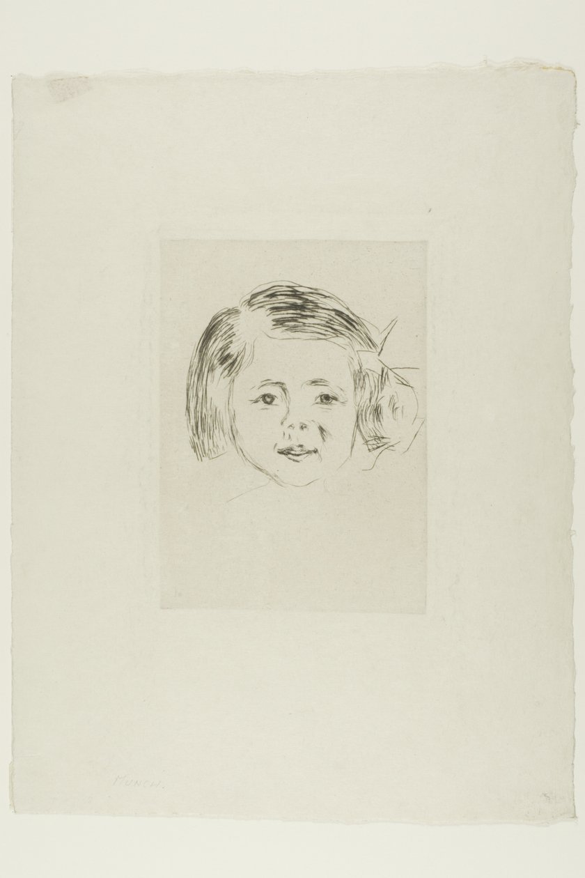 Herbert Eskes datter af Edvard Munch