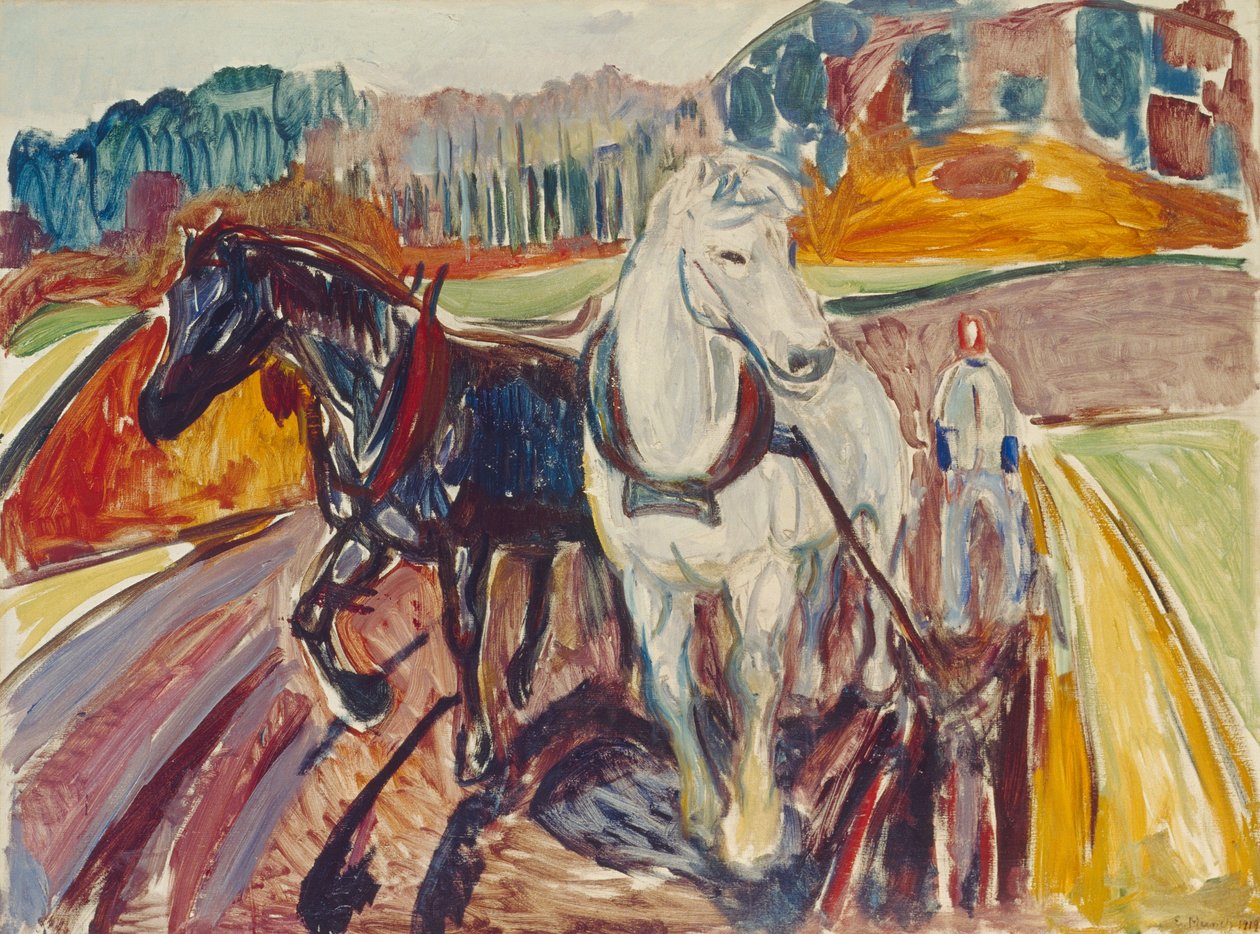 Hestehold af Edvard Munch