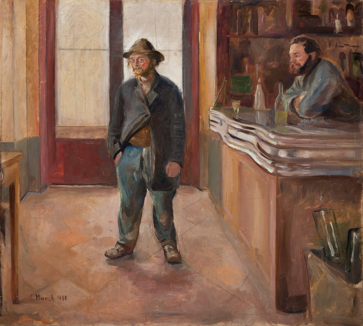 På værtshuset af Edvard Munch