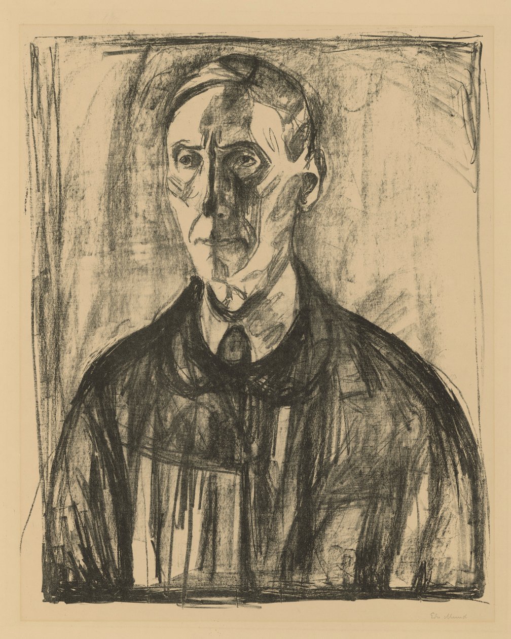Kristian Schreiner af Edvard Munch