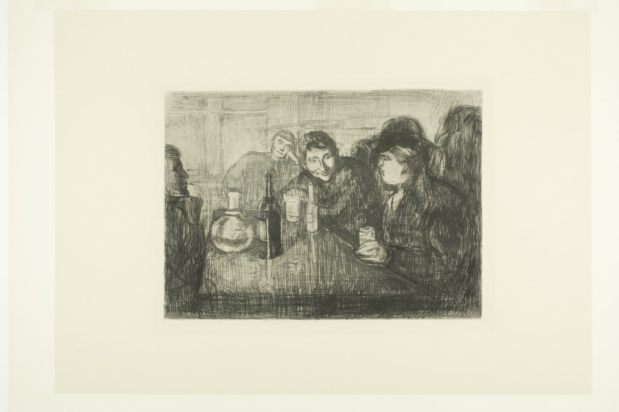 Kristiania Bohemians I af Edvard Munch