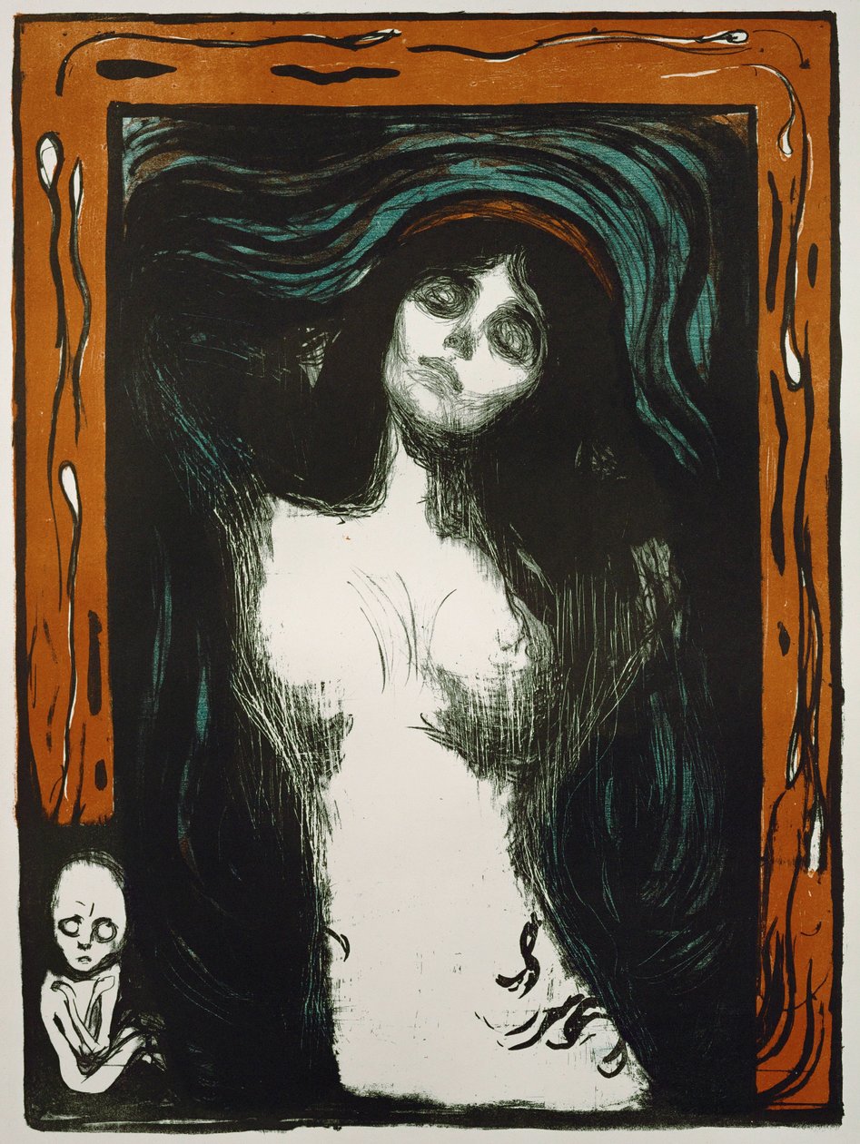 Madonna af Edvard Munch