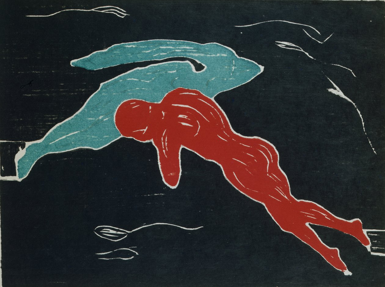 Møde i rummet af Edvard Munch