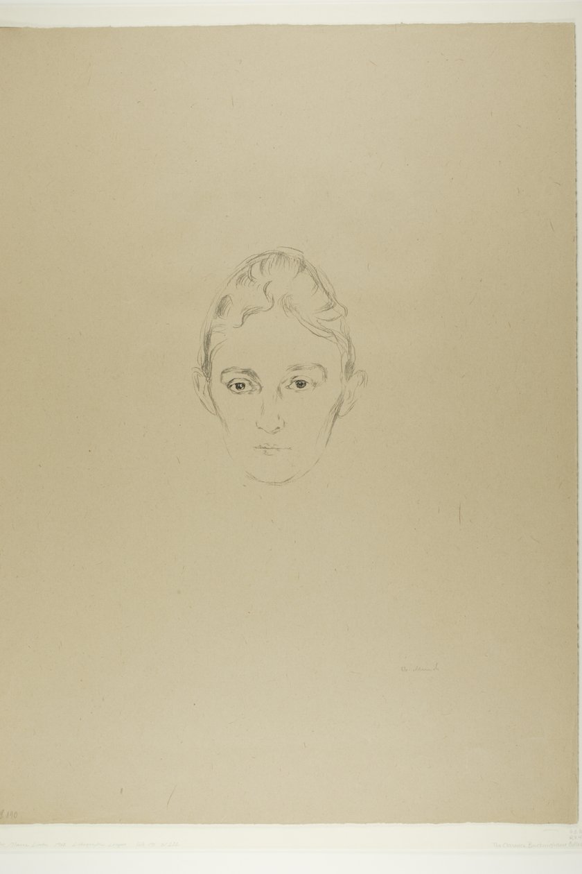 Fru Marie Linde af Edvard Munch