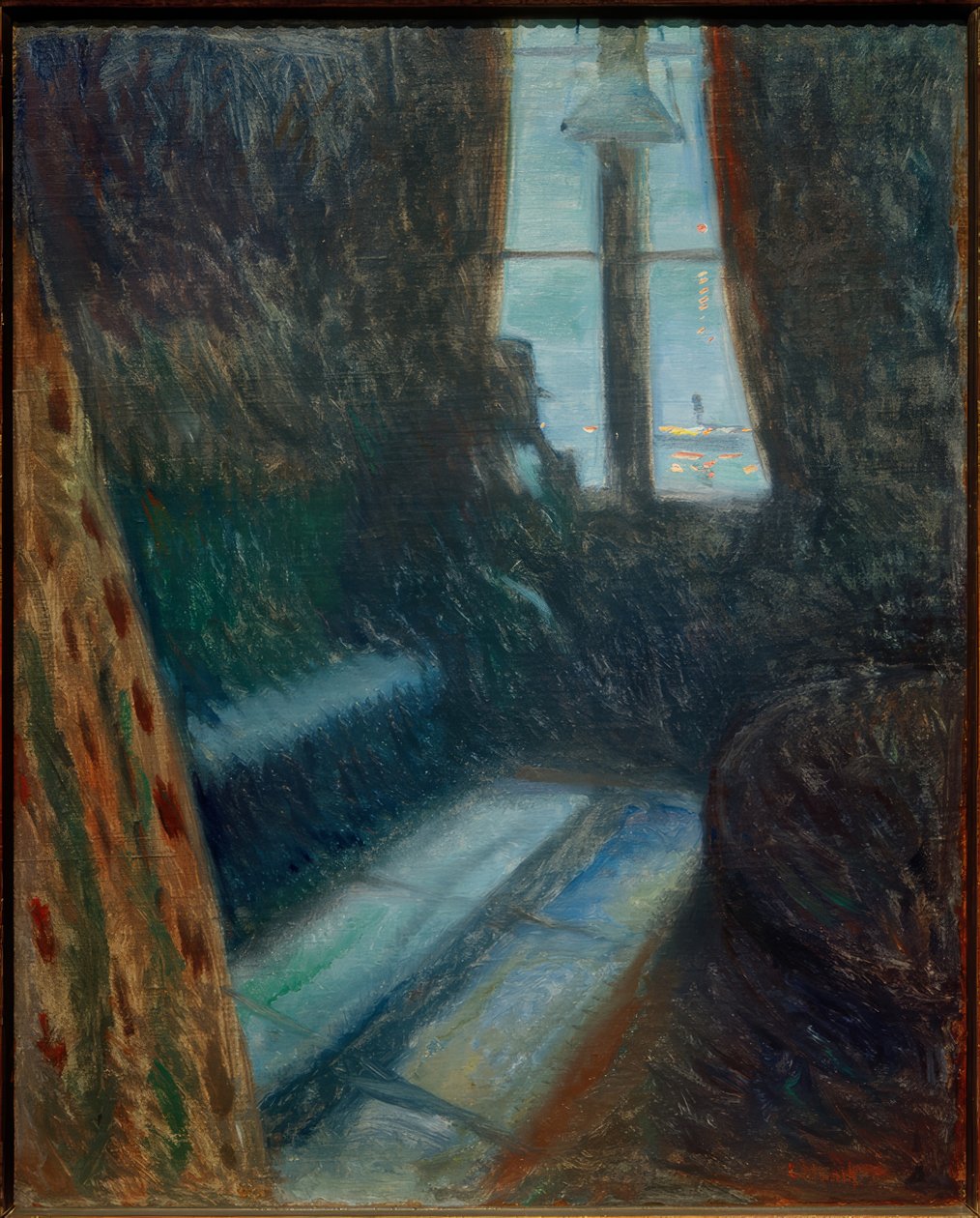 Nat i Saint-Cloud af Edvard Munch