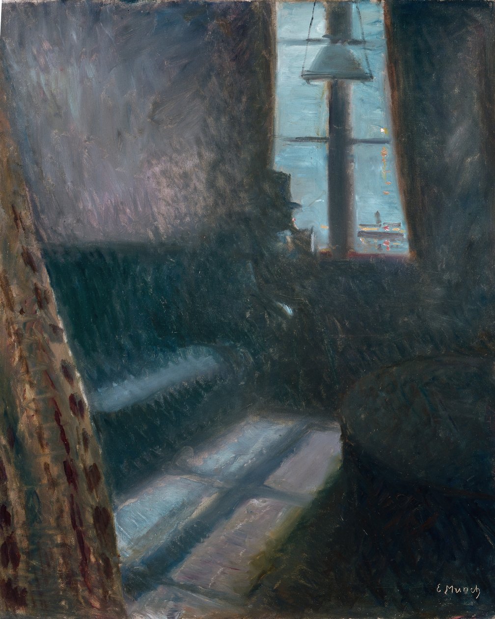 Nat, Saint Cloud af Edvard Munch