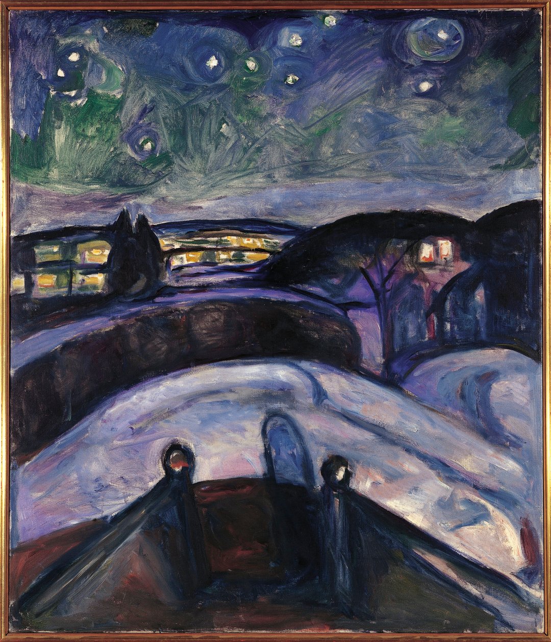 Norge, Oslo, Stjernenat af Edvard Munch