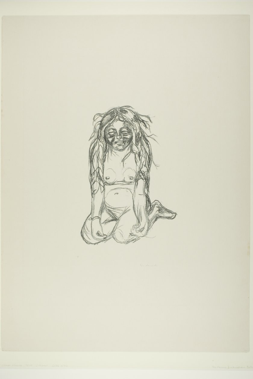 Omega gråd af Edvard Munch