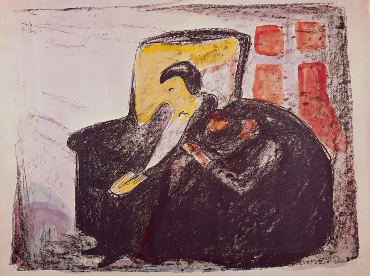 Oswalds sammenbrud af Edvard Munch