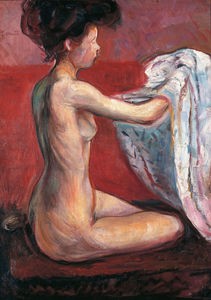 Paris nøgen af Edvard Munch