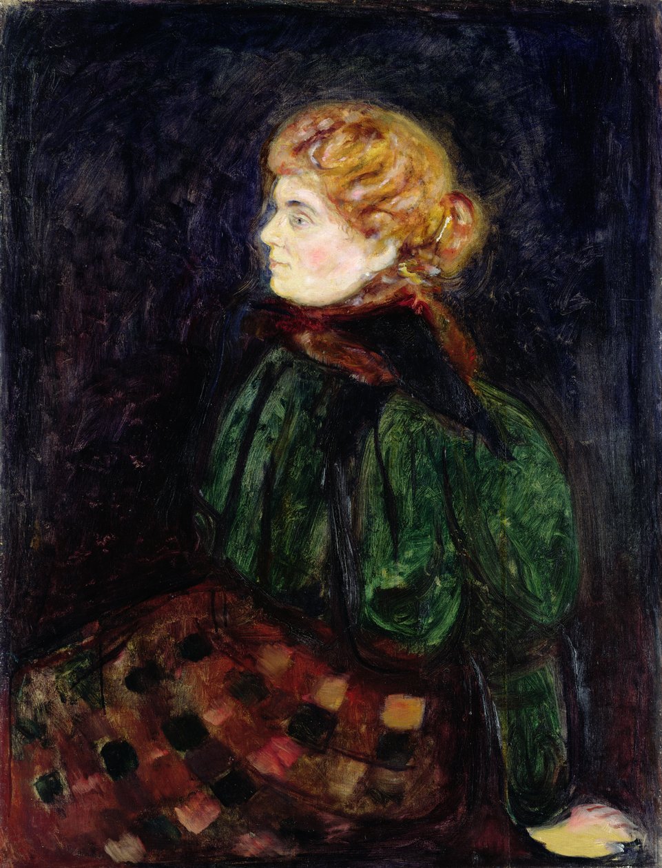 Portræt af fru Maximilian Harden af Edvard Munch
