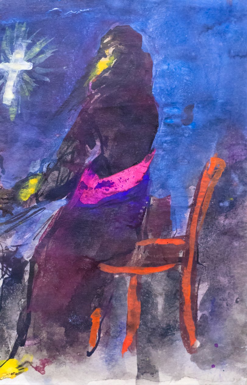 Bedende far af Edvard Munch