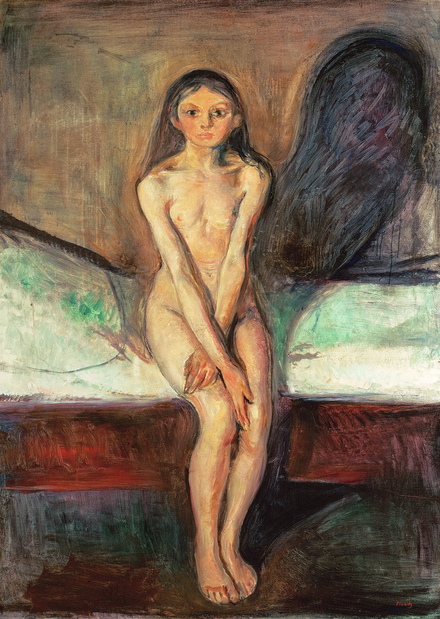Pubertet af Edvard Munch