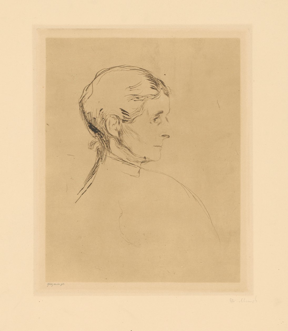 Ragnhild Heiberg af Edvard Munch
