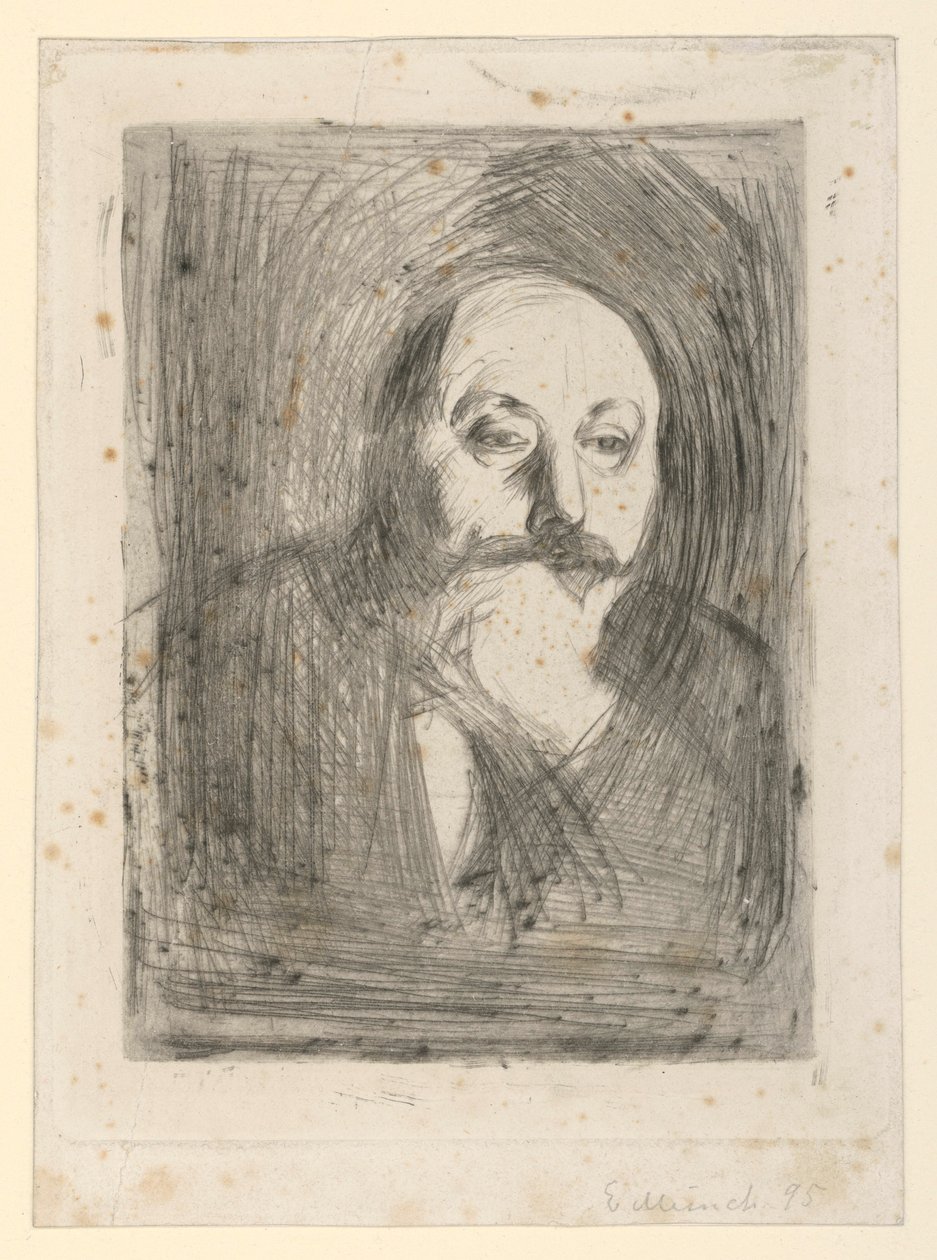 Richard Mengelberg af Edvard Munch