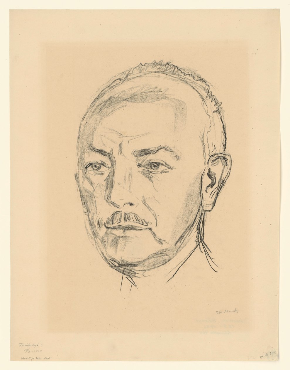 Richard Strauss af Edvard Munch