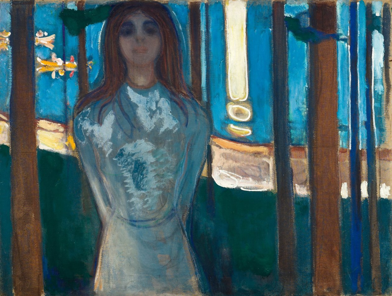 Sommernat. Stemmen af Edvard Munch