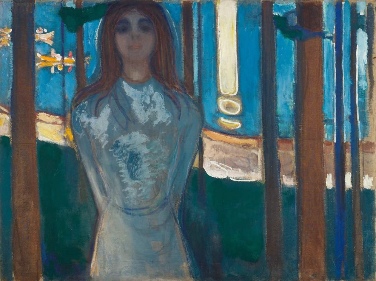 Sommernat. Stemmen af Edvard Munch