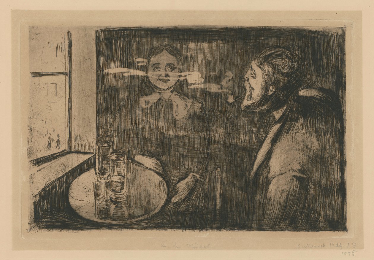 Tête-à-Tête (samtale) af Edvard Munch