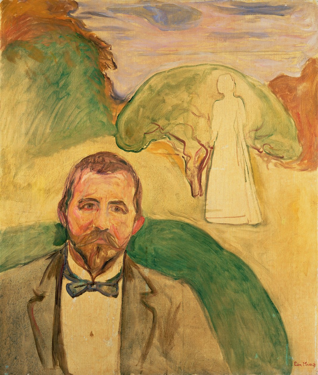 The Dream, ca. 1900 (olie på lærred) af Edvard Munch