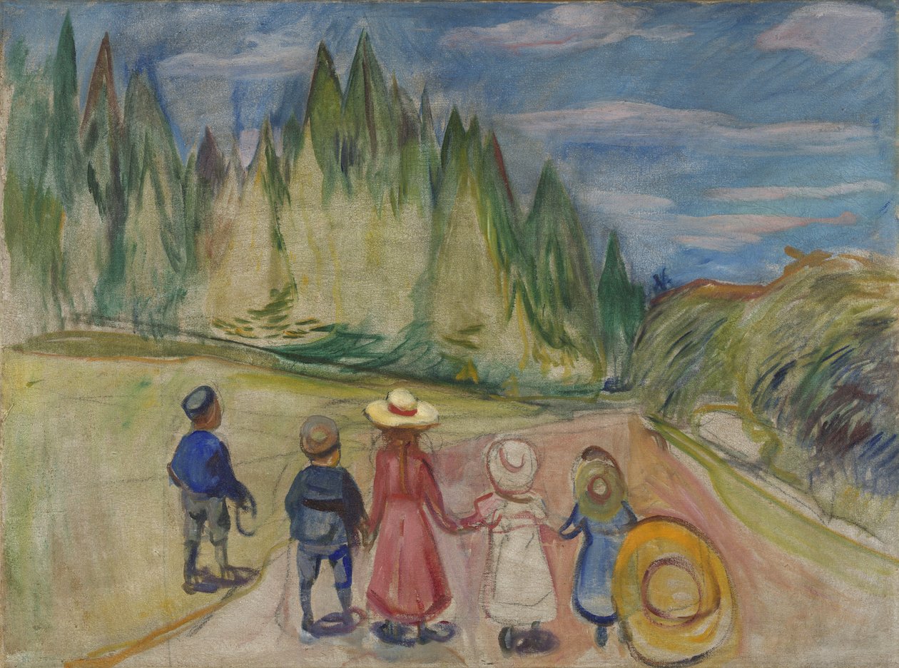 Eventyrskoven af Edvard Munch