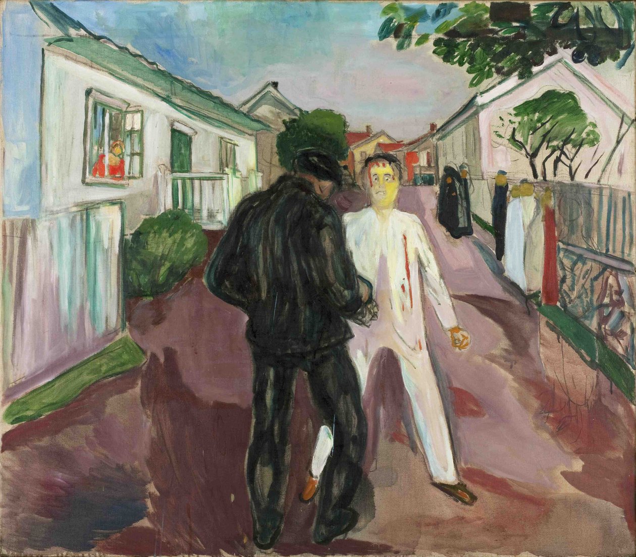 Kampen af Edvard Munch