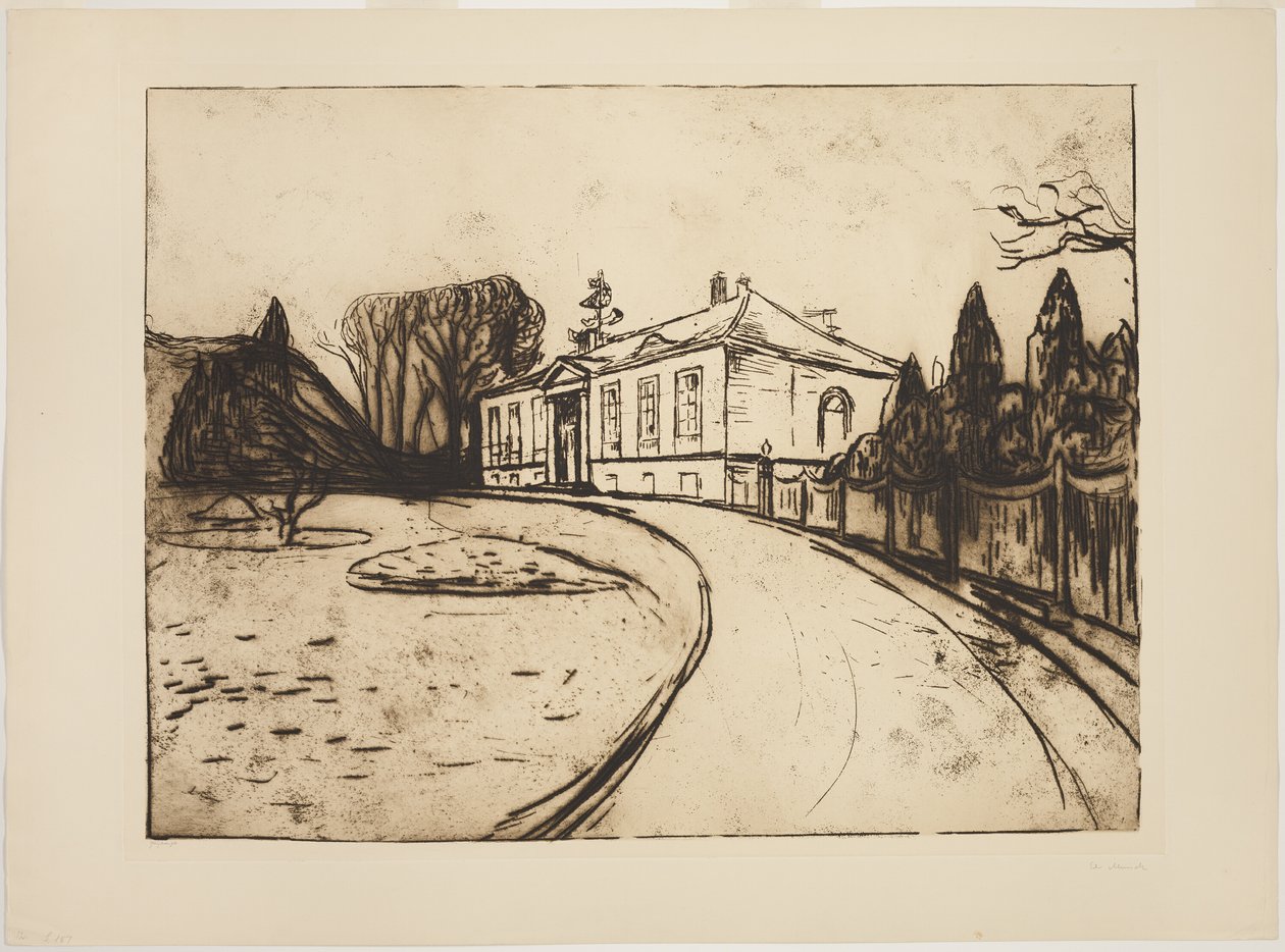 Huset af Edvard Munch