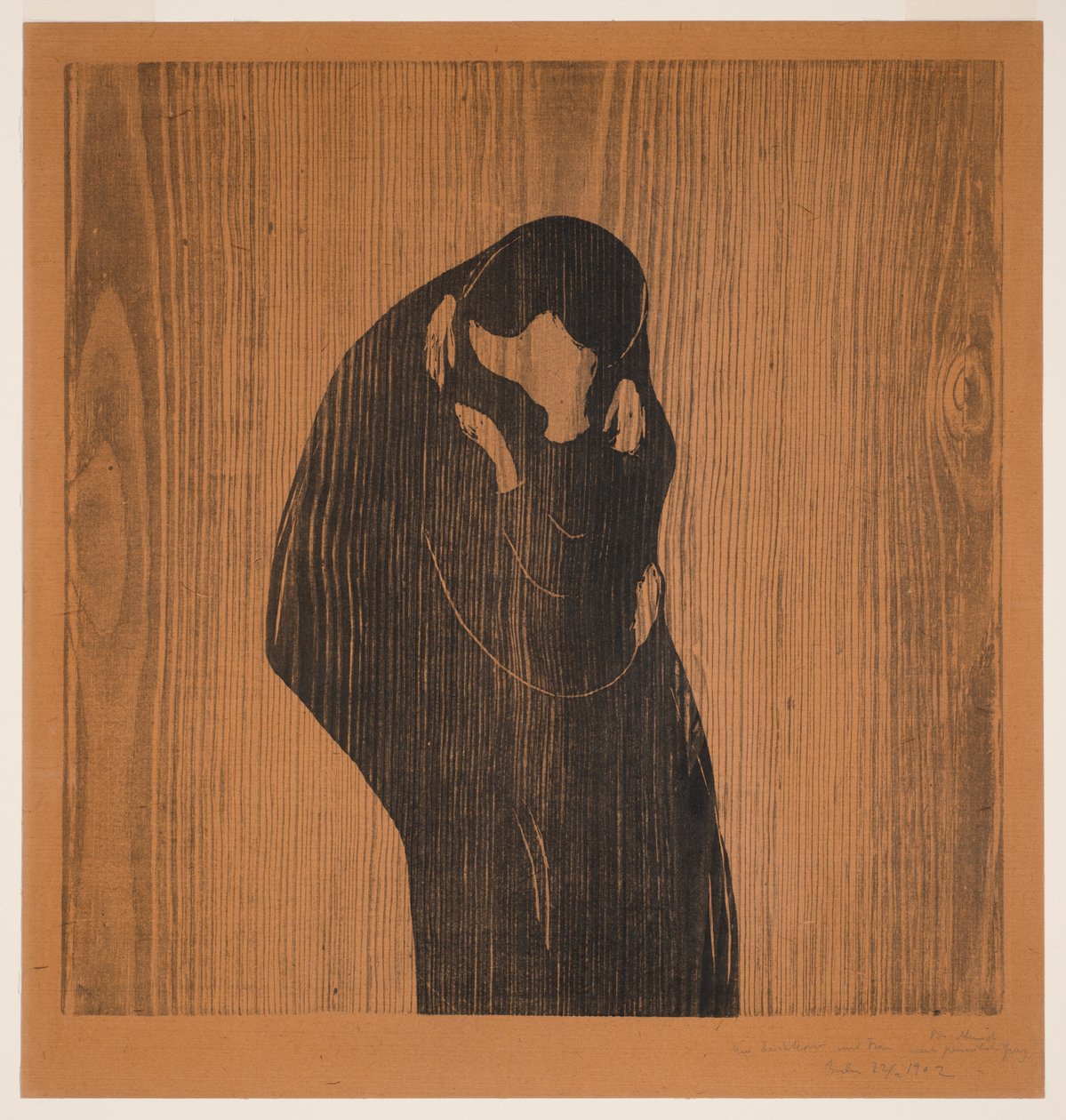Kysset IV af Edvard Munch