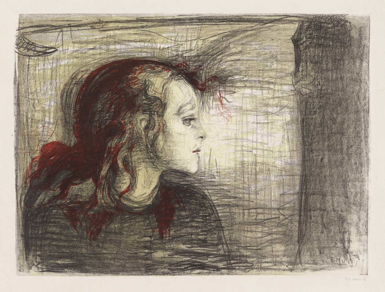 Det syge barn I af Edvard Munch