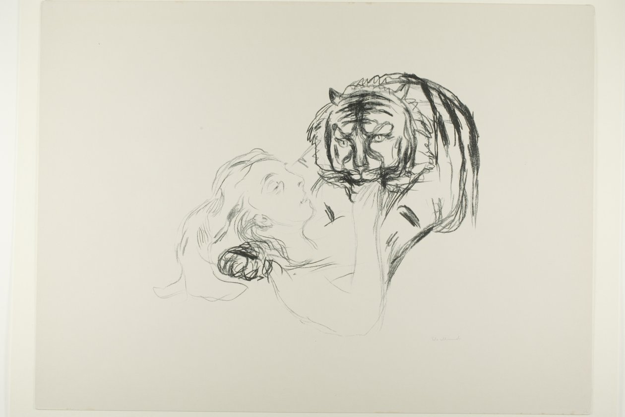 Tigeren af Edvard Munch