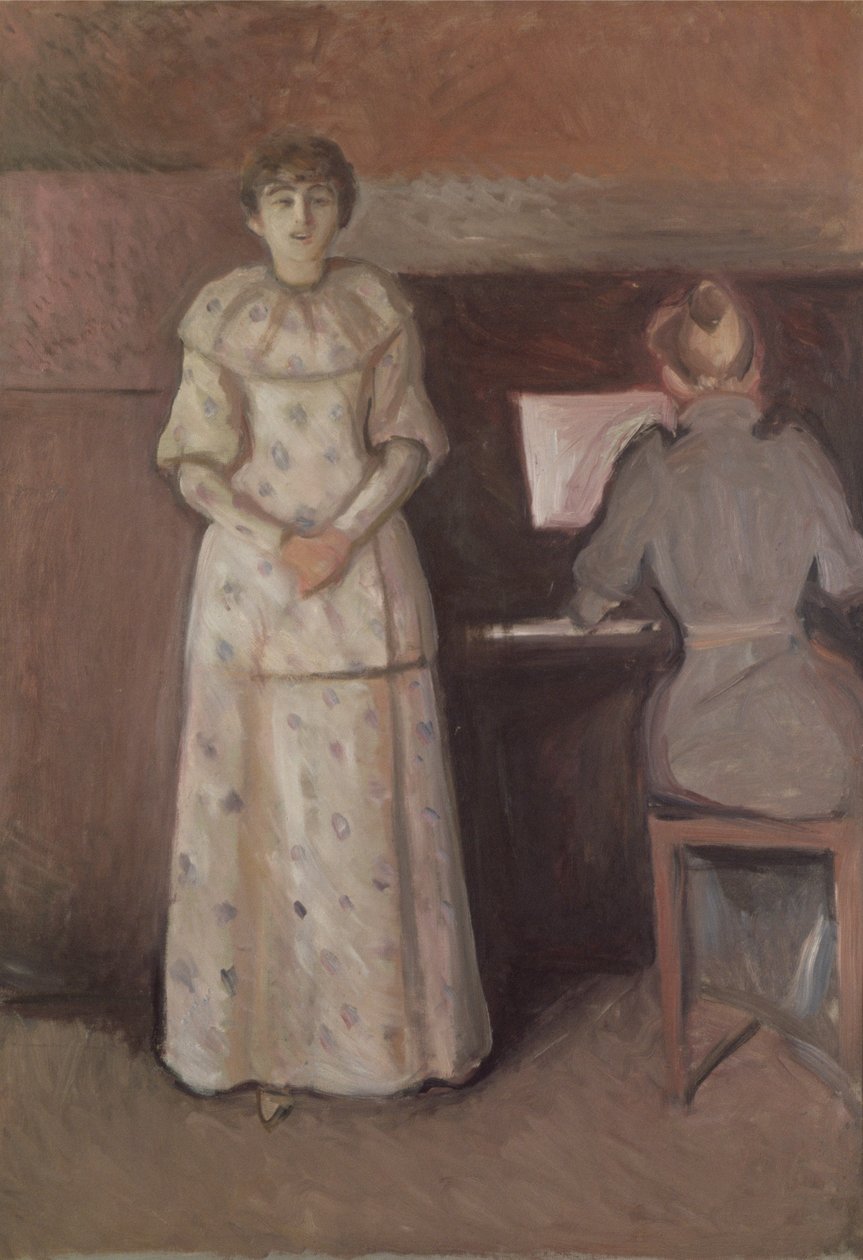 De to søstre, Ragnhild og Dagny Juel af Edvard Munch
