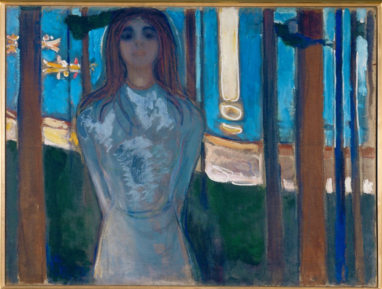 The Voice (olie på lærred) af Edvard Munch