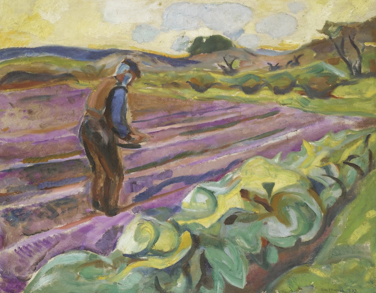 Såmanden, 1913 af Edvard Munch
