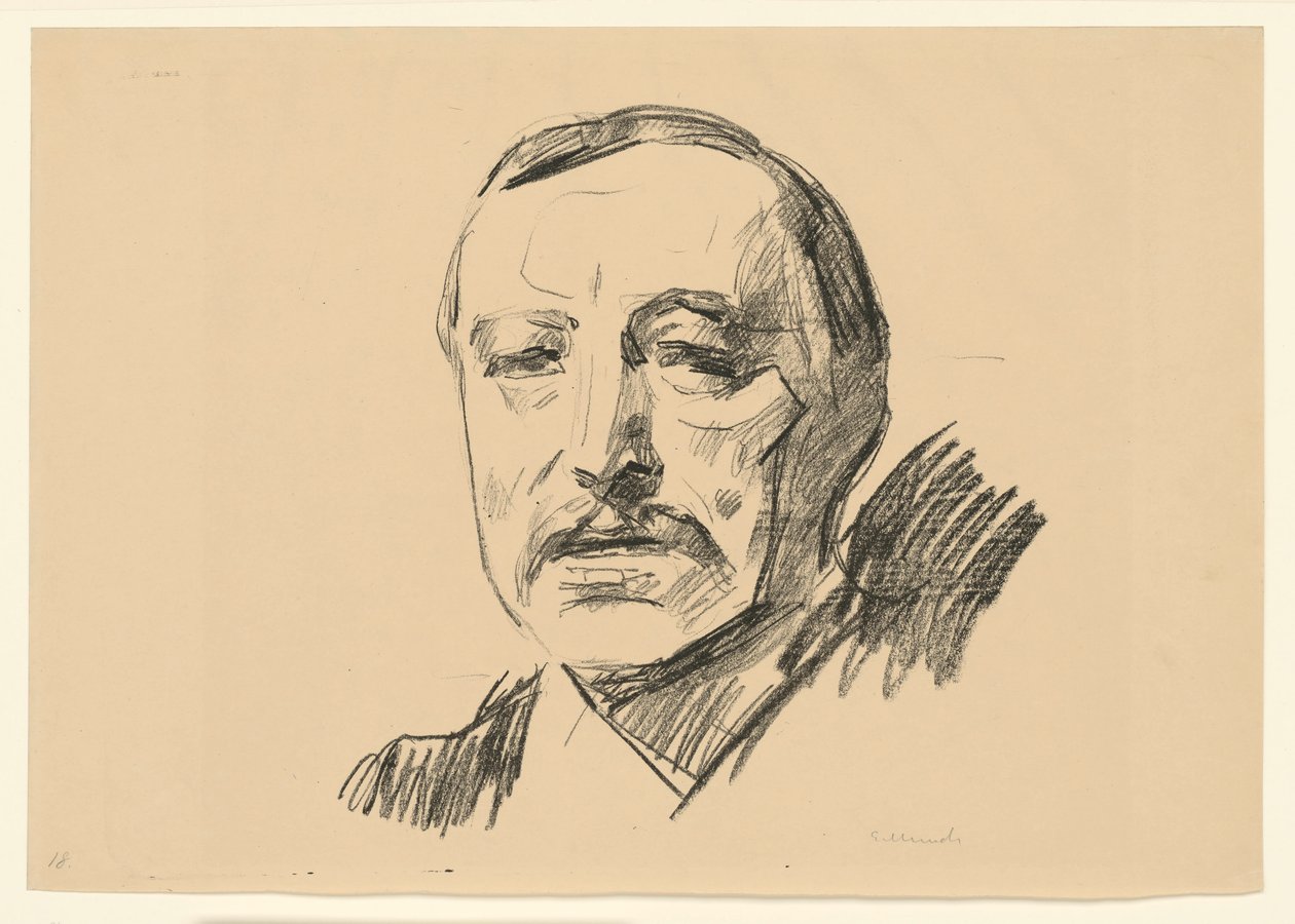 Torvald Stang II af Edvard Munch