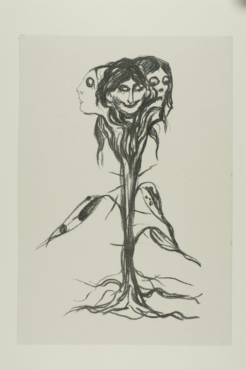 Vignette: Amaryllis af Edvard Munch